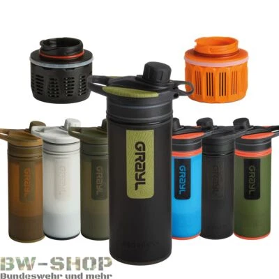 GRAYL GEOPRESS WASSERFILTER TRINKFLASCHE / FILTER OUTDOOR BW WASSER AUFBEREITUNG - Bild 1 von 4