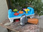 Fisher-Price Tap & Turn Bench  - Developmental Tools, Shapes, Colors(No Hammer)