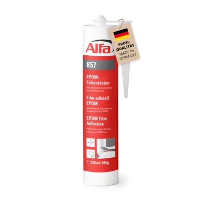 Alfa EPDM-Folienkleber (EPDM-Kleber) - Hybridklebstoff zur Verklebung | 310 ml - Bild 1 von 4