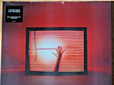 CHVRCHES Screen Violence LP 180g Transparent Blue Vinyl incl Poster - Image 1 of 4