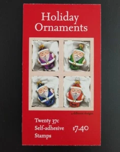 U.S. Stamps Scott #BK298 Complete Booklet MNH Holiday Ornaments. Free Shipping! - Picture 1 of 2