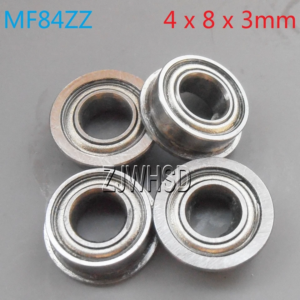 4pcs MF84zz Sealed Flange Bearing 4 x 8 x 3 mm for TAMIYA TRAXXAS RC Hobby DIY - Image 1 of 1