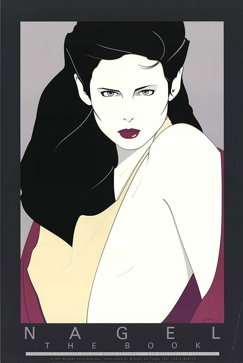 ナゲル Nagel Patrick Nagel 2枚セット ヴィンテージ 年代物 ナゲル Nagel Patrick Nagel 2枚セット ヴィンテージ 年代物 $_