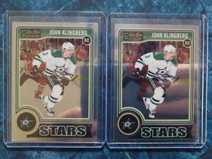 John Klingberg 2014-15 O-Pee-Chee Platinum 2 X RC Lot #189 Maple Leafs Rookie