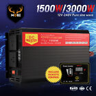 Mobi Power Inverter 12V To 240V Pure Sine Wave 1500W/3000W Camping Car Boat