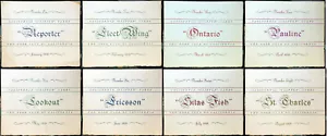 Book Club of CALIFORNIA CLIPPER SHIPS set of 8 1949 AMERICANA californiana color - Imagen 1 de 9