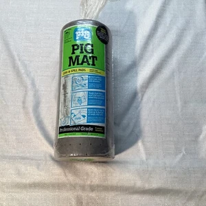 New PIG Mat 25201 Lightweight Absorbent Mat Roll 15"x50' Towels Leak & Spill Mat - Picture 1 of 8