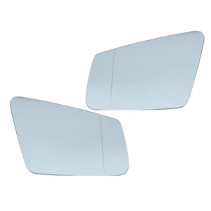 Pair Side Heater Wing Mirror Glass For Mercedes-Benz S/C/E-class W212 W204 C63 - Picture 1 of 10