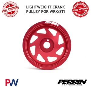 Perrin Lightweight Crank Pulley For FR-S / BRZ 2013 - 2016 #PSP-ENG-101RD - Foto 1 di 5