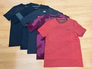 Lot of 6 Mens Under Armour T-Shirts LARGE SIZE Lightly Used - Picture 1 of 17
