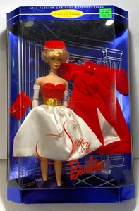 1998 BARBIE PUPPENWAHL ~ 1962 REPRODUKTION SEIDENFLAIR - BLONDES ODER SCHWARZES HAAR - Bild 1 von 11