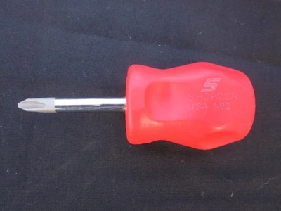 Destornillador estándar SNAP-ON SHDP22IR PHILLIPS #2 Instinct Hard Grip rojo NUEVO Foto 1 de 4