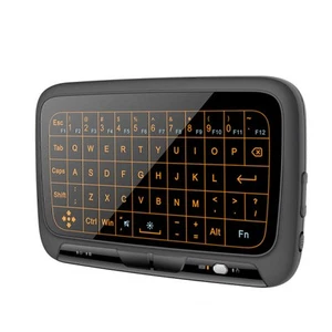 H18+ Mini Wireless 2.4G Keyboard Touchpad Mouse with Backlight for PC TV - Afbeelding 1 van 8
