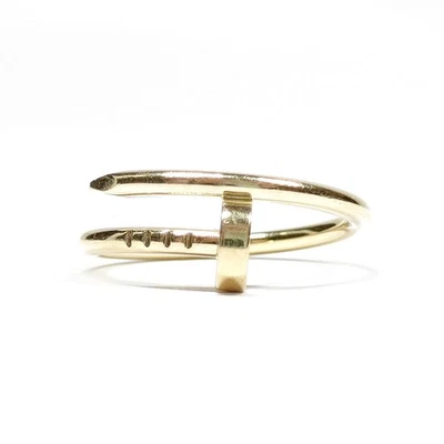 SIN TARIFA Anillo Cartier Juste Un Clou Oro Amarillo Vux918 3290032 Foto 1 de 4