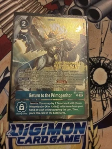 Return To The Primogenitor Bt17-097 Regional Participant Alt Art Pack Fresh! - Picture 1 of 1