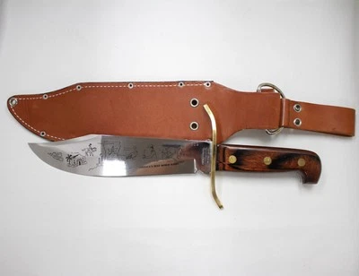 Corte Parker. Cuchillo Bowie Co. America's Best Louisiana 9,25" hoja fija Foto 1 de 4