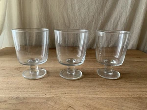 Juego de 3 copas redondas de vidrio transparente Ikea 365+ - Imagen 1 de 9