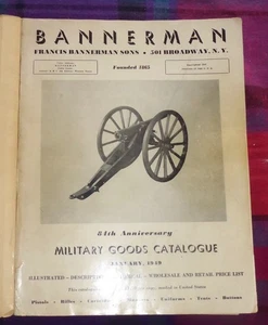 1949 BANNERMANN MILITÄRWAREN KATALOG Vintage Militaria WW2 - Bild 1 von 1