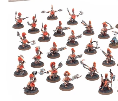 Fyreslayers half Fury of the Deep set Warhammer Sigmar Auric Vulkite Berzerkers - Image 1 of 2
