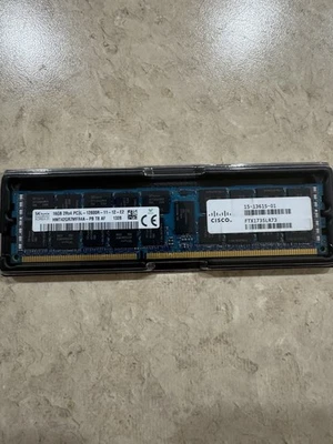 Hynix HMT42GR7MFR4A-PB 16GB DDR3-1600MHz PC3-12800 ECC Memory Module - Image 1 of 3