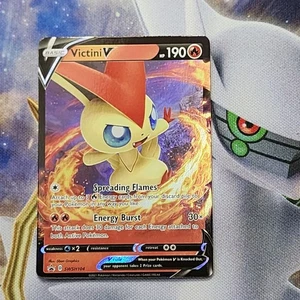 Victini V SWSH104 SWSH: Sword & Shield Promo Cards Holo - Picture 1 of 2