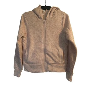 NWOT Old Navy Girl's Pink Fleece Lined Zip Up Hoodie Size XL (14-16) - Picture 1 of 5