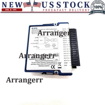 US Free TAX NEW NI NI-9205 NI9205 C Series Voltage Input. - Image 1 of 4