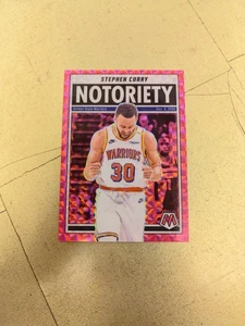 2024-25 Panini Mosaic Notoriety Stephen Curry, Golden State Warriors Pink /149 - Picture 1 of 2