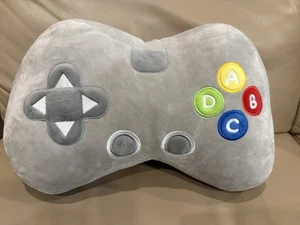 Smoochy Pals Kissen Plüsch Game Controller Linzy Toys 11” x 17” grau - Bild 1 von 4