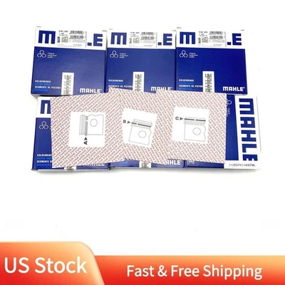 6x Piston Rings Set For BMW 325i 330Ci E46 E39 E60 E61 E83 M54B25 M54B30 2.5 3.0 - Image 1 of 4