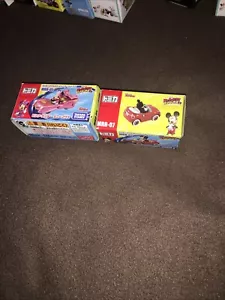 Mickey Mouse Road Racers Tomica Pink Thunder Hot Cabrio Minnie MRR-05 MRR-07 - Picture 1 of 14