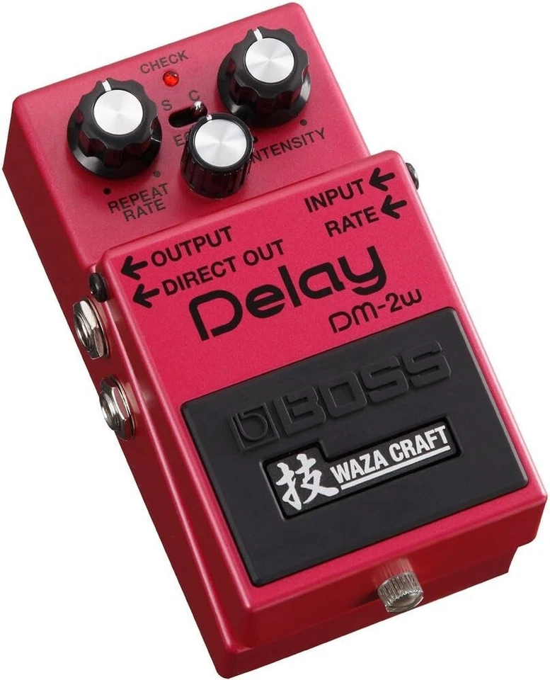 Boss Dm-2w Delay Waza Effects Pedal Electric Guitar Dm2w 3a