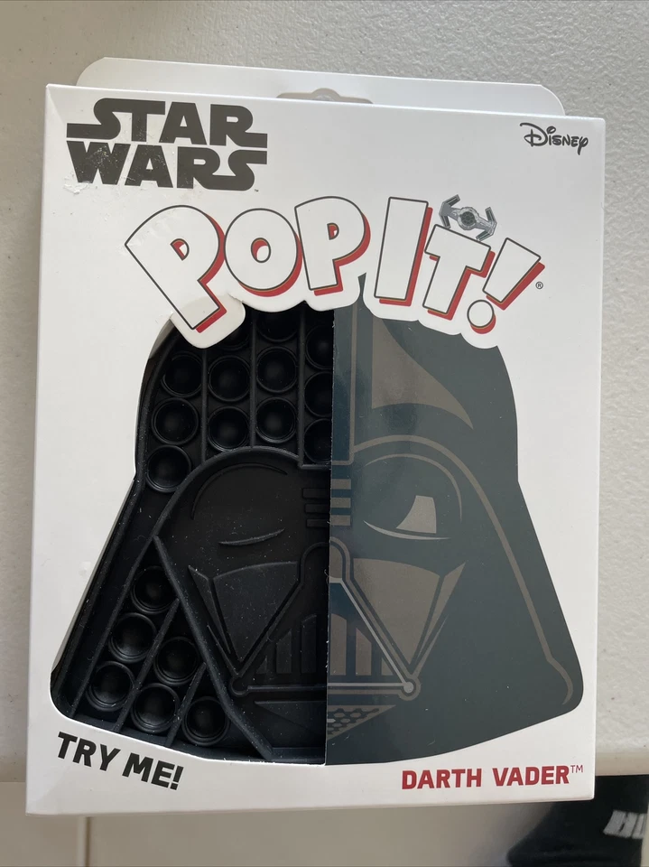 Disney Pop It Star Wars Darth Vader Never Ending Bubble Popping Game