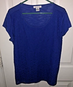 Liz Claiborne Top Woman’s Size L - Picture 1 of 7