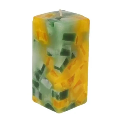 Big Square Candle - Nepal Made - Image 1 of 4