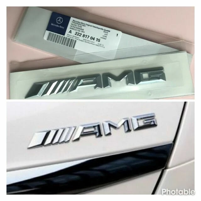 Mercedes-Benz A2228170415 3D Logo Emblem