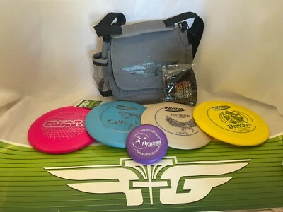Fly Green Disc Golf 4 Disk Innova Starter Set w BAG & Mini - U Pick or We Can! - Image 1 of 4