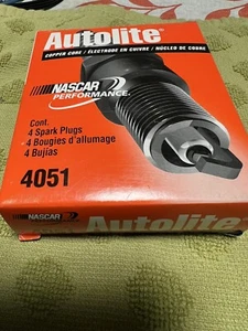 Autolite Copper core NASCAR Performance Spark Plug Pk Of 4 #4051 - Bild 1 von 6