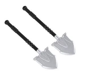 CRAWLER 2PCS X METAL MILITARY SHOVEL FOR 1/10 AXIAL SCX-10 RC4WD TRX-4 TRUCK - Picture 1 of 16