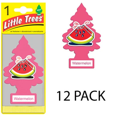 Little Trees Watermelon Scent Hanging Air Fresheners for Car/Home, 12 Count  - Image 1 of 2