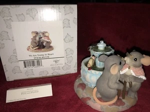 Charming Tails "WE ARE YOUNG AT HEART" Dean Griff GRANDPARENTS-FOUNTAIN - Imagen 1 de 12