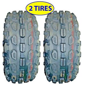 2) 18x7.00-7 DURO ATV Go Kart TIREs 18x700-7 18/7.00-7 18/700-7 18x7-7 18-7-7