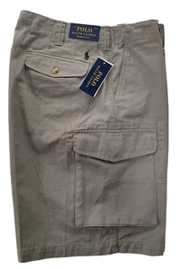 Polo Ralph Lauren Men's Relaxed Fit 10" Cargo Shorts Taupe Gray 31 - Picture 1 of 9