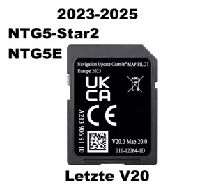 V20 2024 MERCEDES BENZ GARMIN MAP PILOT NTG5 STAR2 NTG5E SD-KARTE GLC,C,E,V,X - Bild 1 von 5