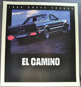 1984 Chevrolet EL Camino Sales Brochure - Original - Picture 1 of 1