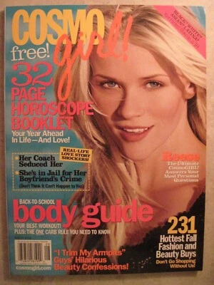 2004 August Cosmo Girl Magazine Actress Reese Witherspoon Foto 1 de 2
