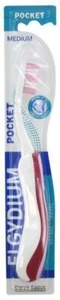 Elgydium Pocket Toothbrush Medium - Colour: Pink - Picture 1 of 1