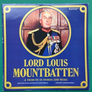 Rare LORD LOUIS MOUNTBATTEN Tribute 2-LP BBC Radio Solent Southampton Marines UK - Picture 1 of 12