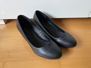 NO NAME SCHUHE PUMPS HIGH HEELS KEILABSATZ SCHWARZ KOMFORTABLE SOHLE GR. 38 TOP - Bild 1 von 12