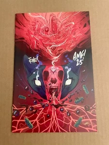 Feral #10 RI 1:25 Variant SIGNED Tony Fleecs Tone Rodriguez Image 2024 Forstner - Picture 1 of 2